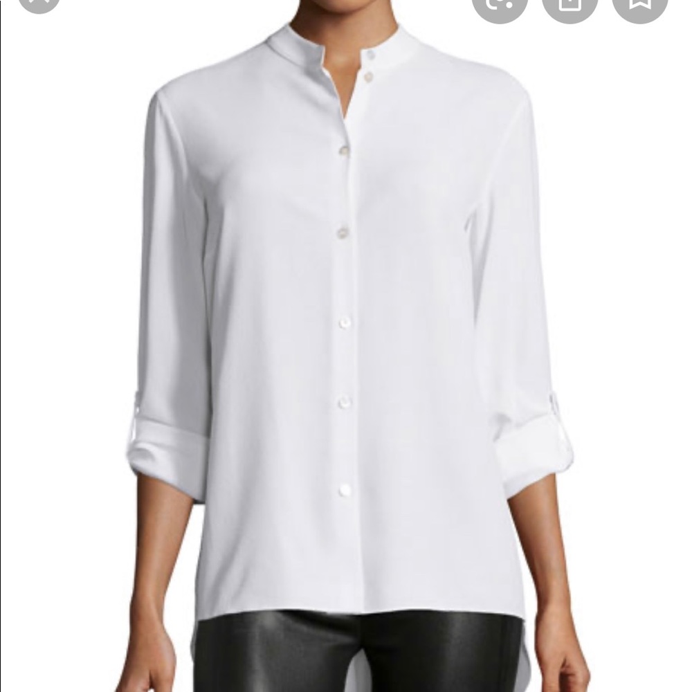 Micheal Koran pleated blouse